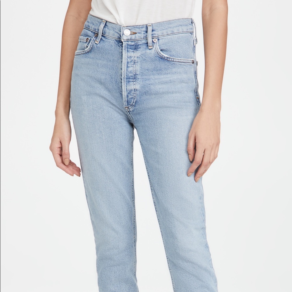 AGOLDE Nico High Rise Slim Fit jeans - size 26